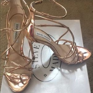 Rose Gold Steve Madden Heels